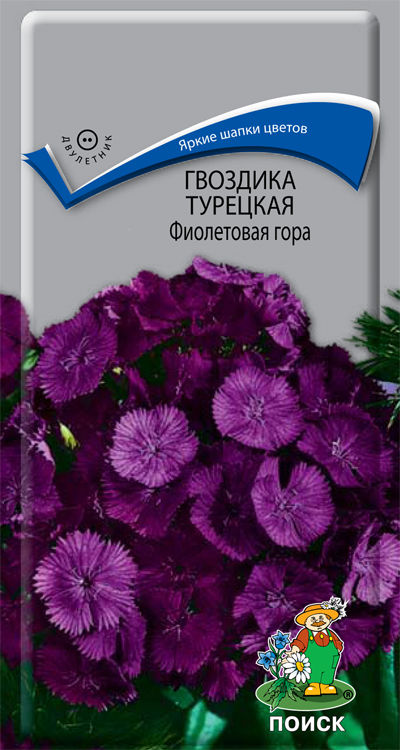 Гвоздика Турецкая Фиолетовая гора (ЦВ) ("2) 0,25гр.