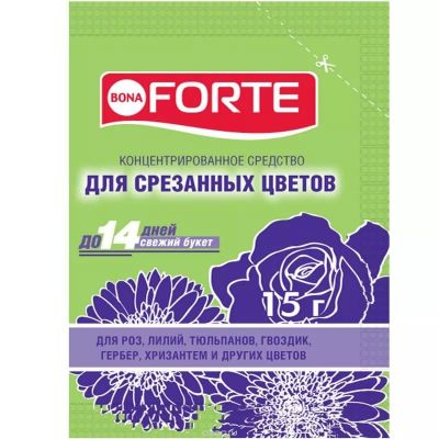 Bona Forte Средство для сохранения свежести срезанных цветов (15 гр) 